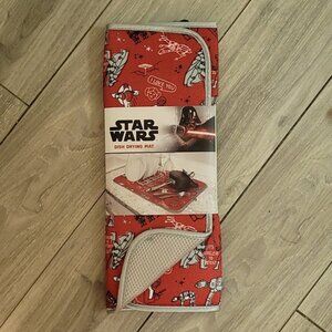 STAR WARS Empire Strikes Back Luke Skywalker Kitchen Dish Drying Mat DISNEY NWT